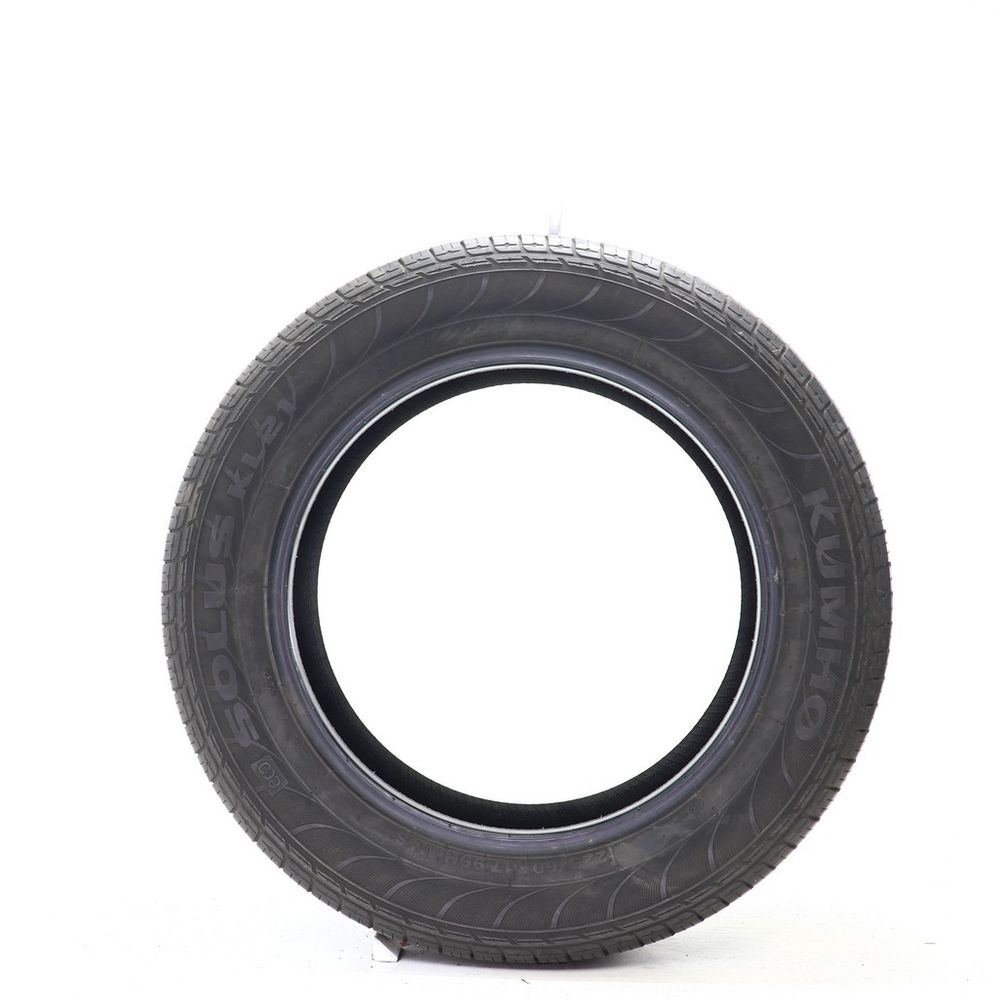 Set of (2) Used 225/60R17 Kumho Eco Solus KL21 99H - 5.5/32 - Image 3