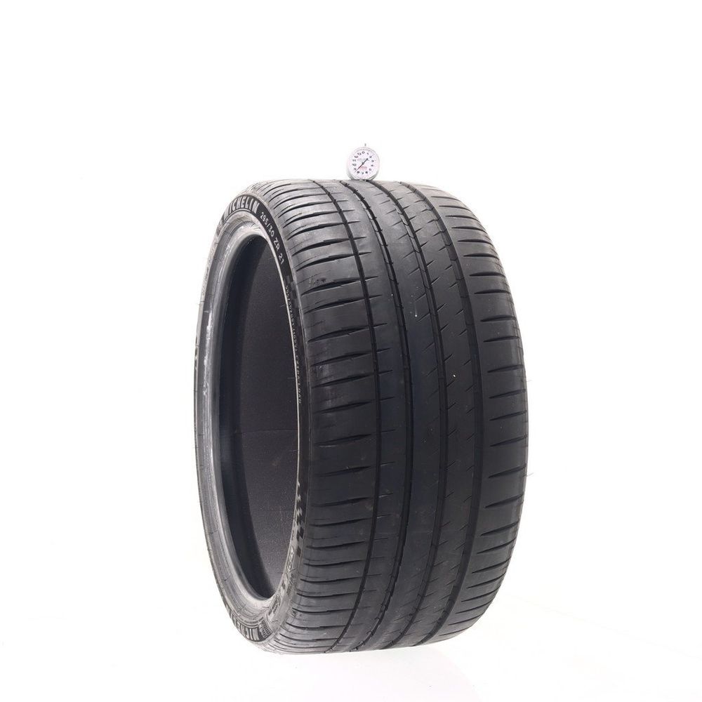 Set of (2) Used 295/30ZR21 Michelin Pilot Sport 4 S T2 Acoustic 102Y - 8-8.5/32 - Image 4