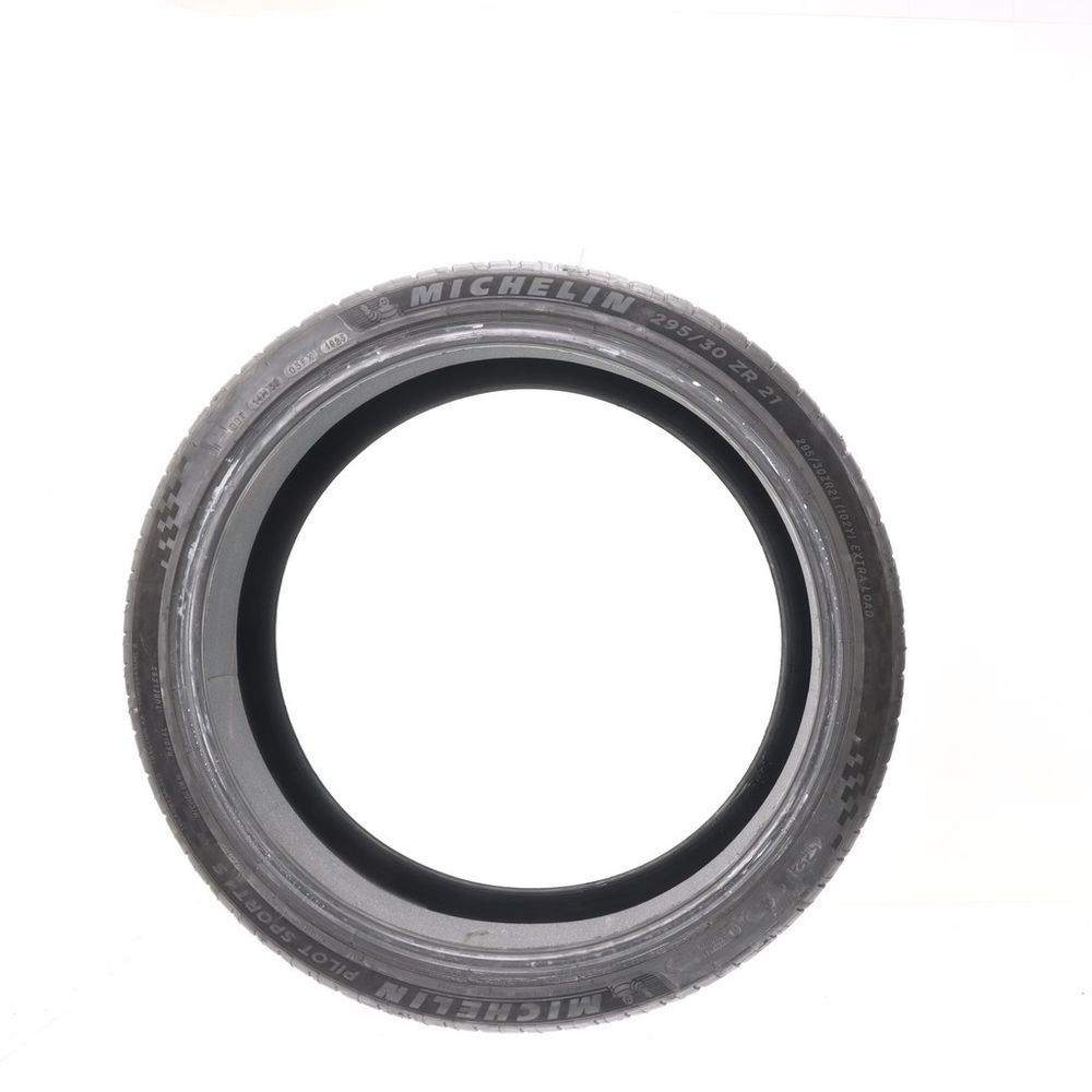Set of (2) Used 295/30ZR21 Michelin Pilot Sport 4 S T2 Acoustic 102Y - 8-8.5/32 - Image 6