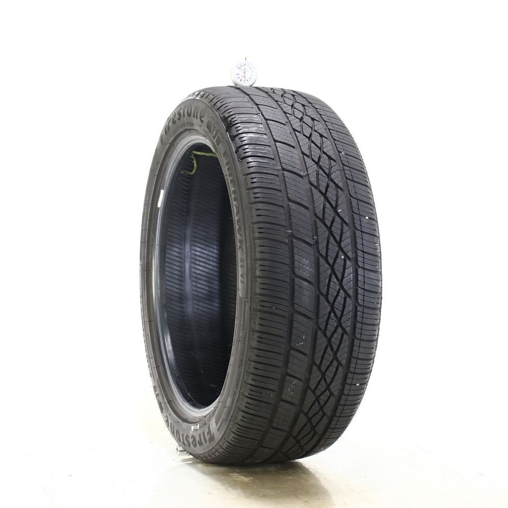 Set of (2) Used 255/45R20 Firestone Firehawk AS V2 105W - 5.5-6.5/32 - Image 4