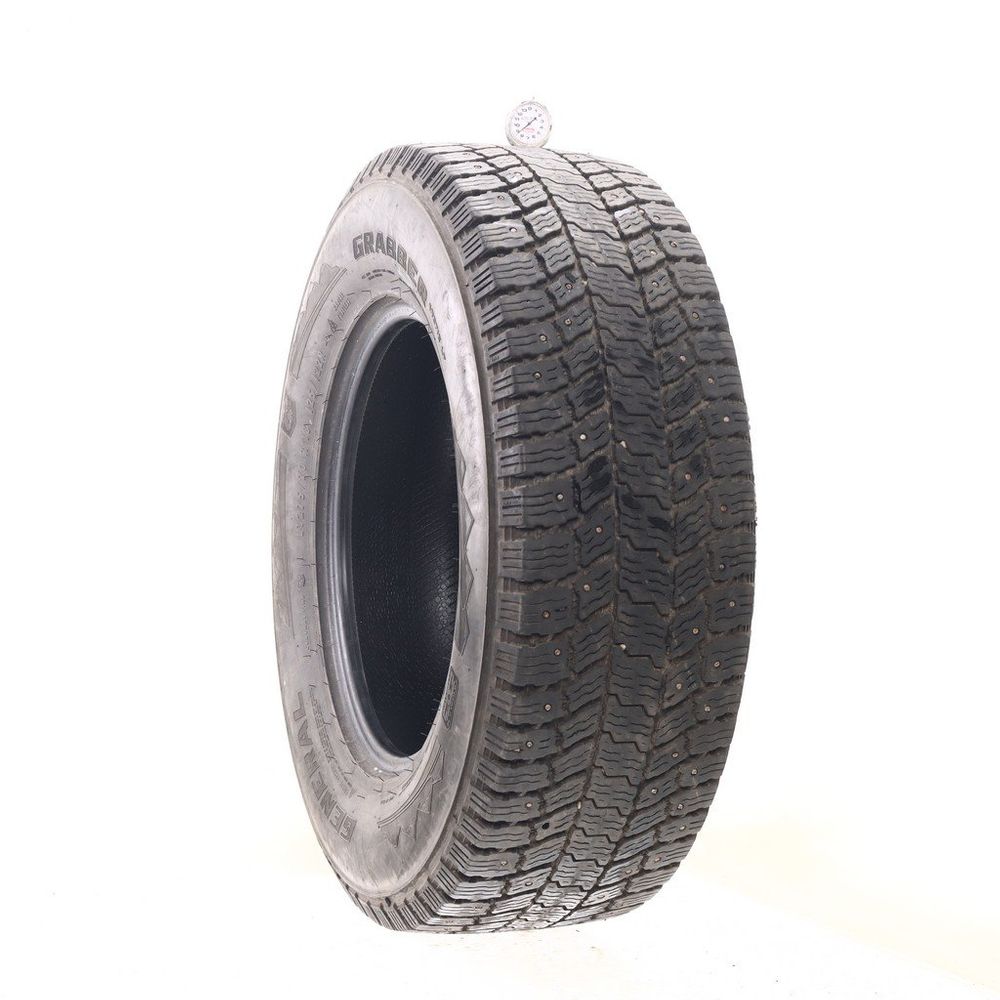 Set of (2) Used LT 275/70R18 General Grabber Arctic LT Studded 125/122R E - 8.5-9/32 - Image 1