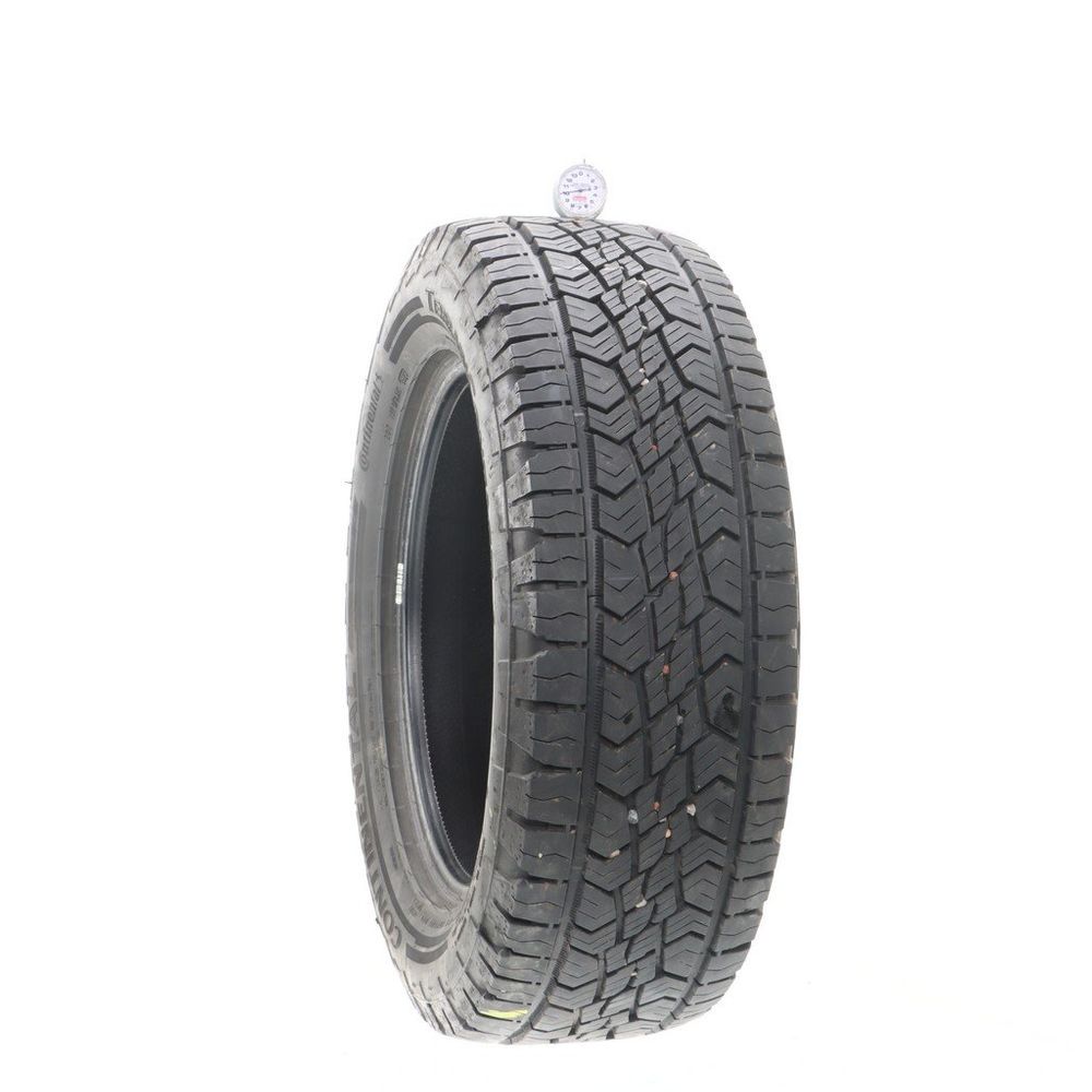 Set of (2) Used 245/60R18 Continental TerrainContact AT 105H - 10/32 - Image 1