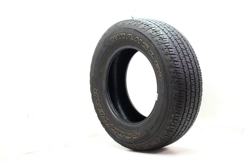 Set of (2) Used 255/70R17 Goodyear Wrangler Fortitude HT 112T - 6.5-7/32 - Image 1