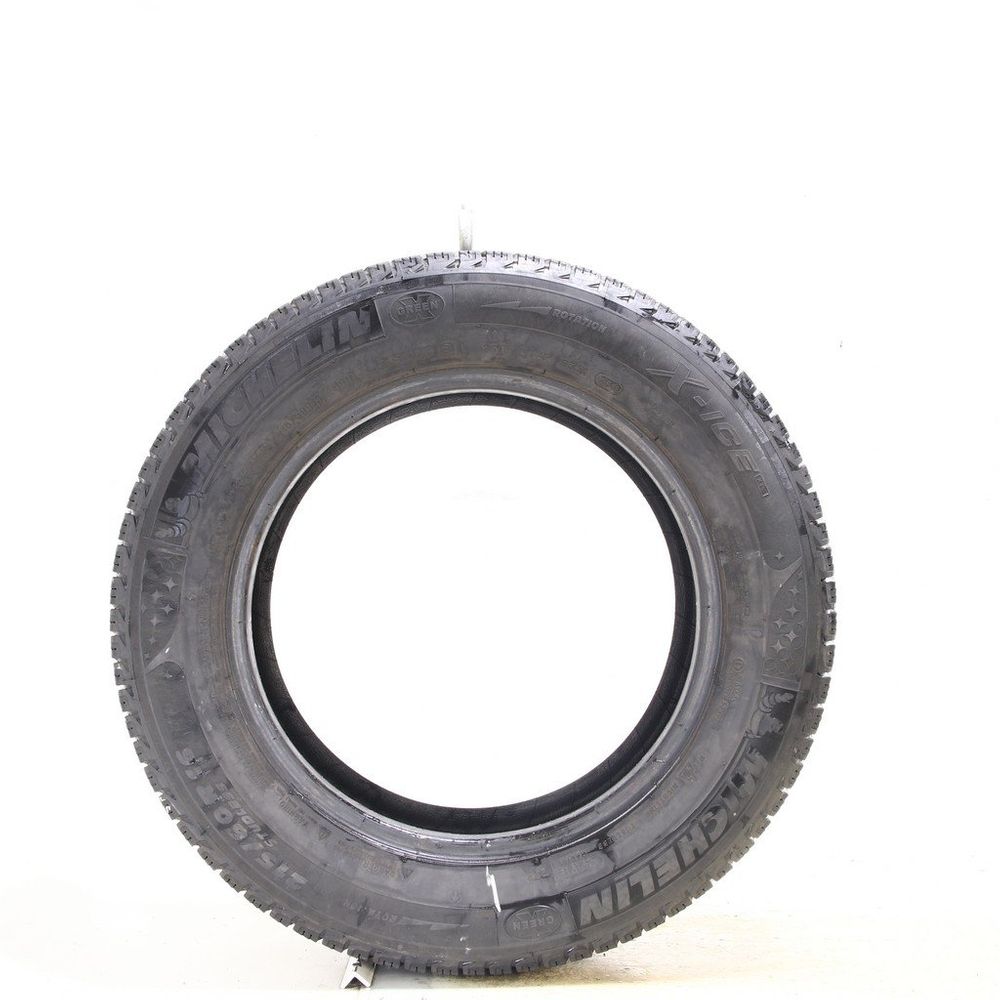 Set of (2) Used 215/60R16 Michelin X-Ice Xi3 99H - 7.5-8/32 - Image 3