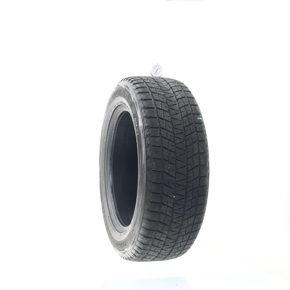Set of (2) Used 245/60R18 Bridgestone Blizzak DM-V1 105R - 8-9.5/32 - Image 1