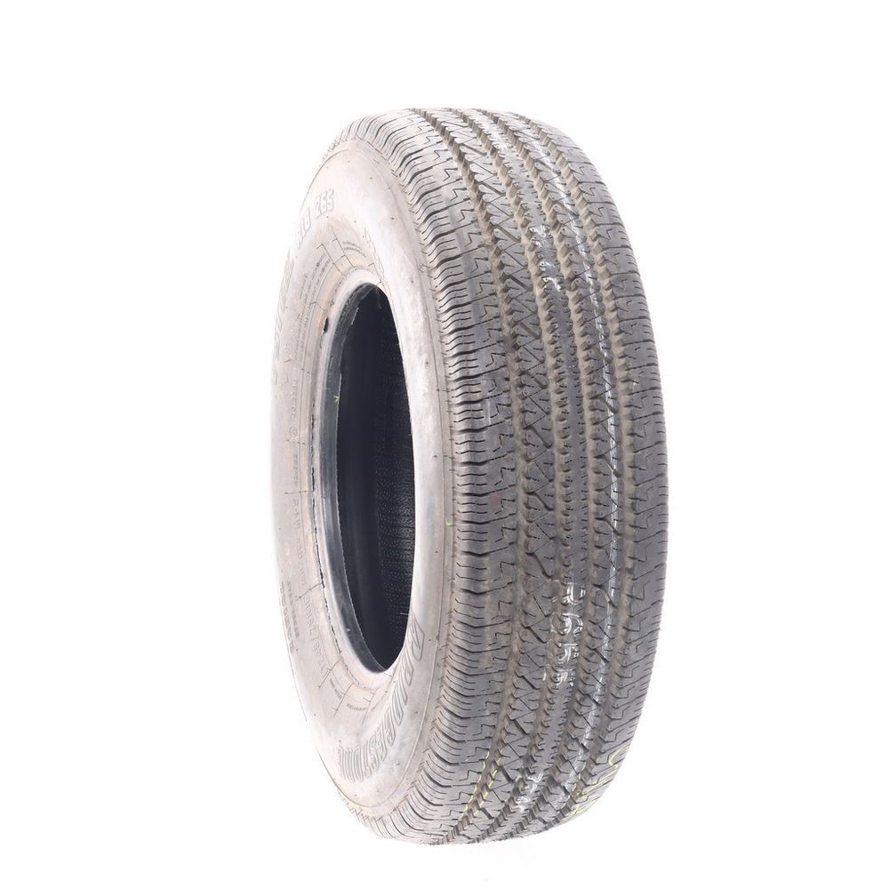 Set of (2) Used LT 245/75R16 Bridgestone V-steel RIB 265 120/116S E - 14.5-15/32 - Image 1
