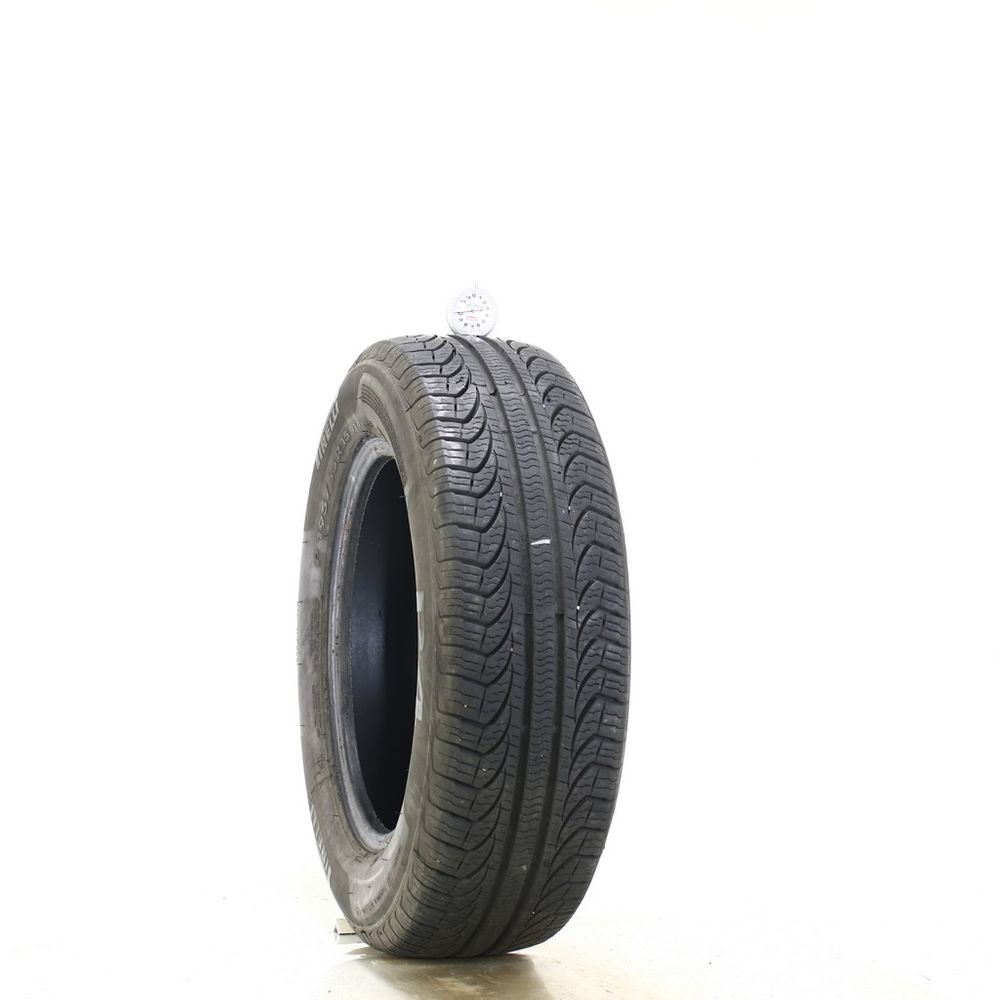 Set of (2) Used 195/65R15 Pirelli P4 Four Seasons Plus 91T - 10-10.5/32 - Image 1