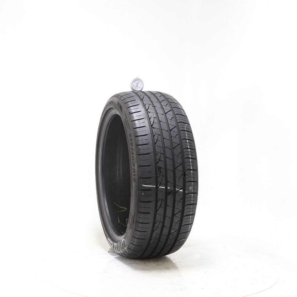 Set of (2) Used 225/40ZR18 Fortune Viento FSR702 92Y - 7.5-9/32 - Image 1