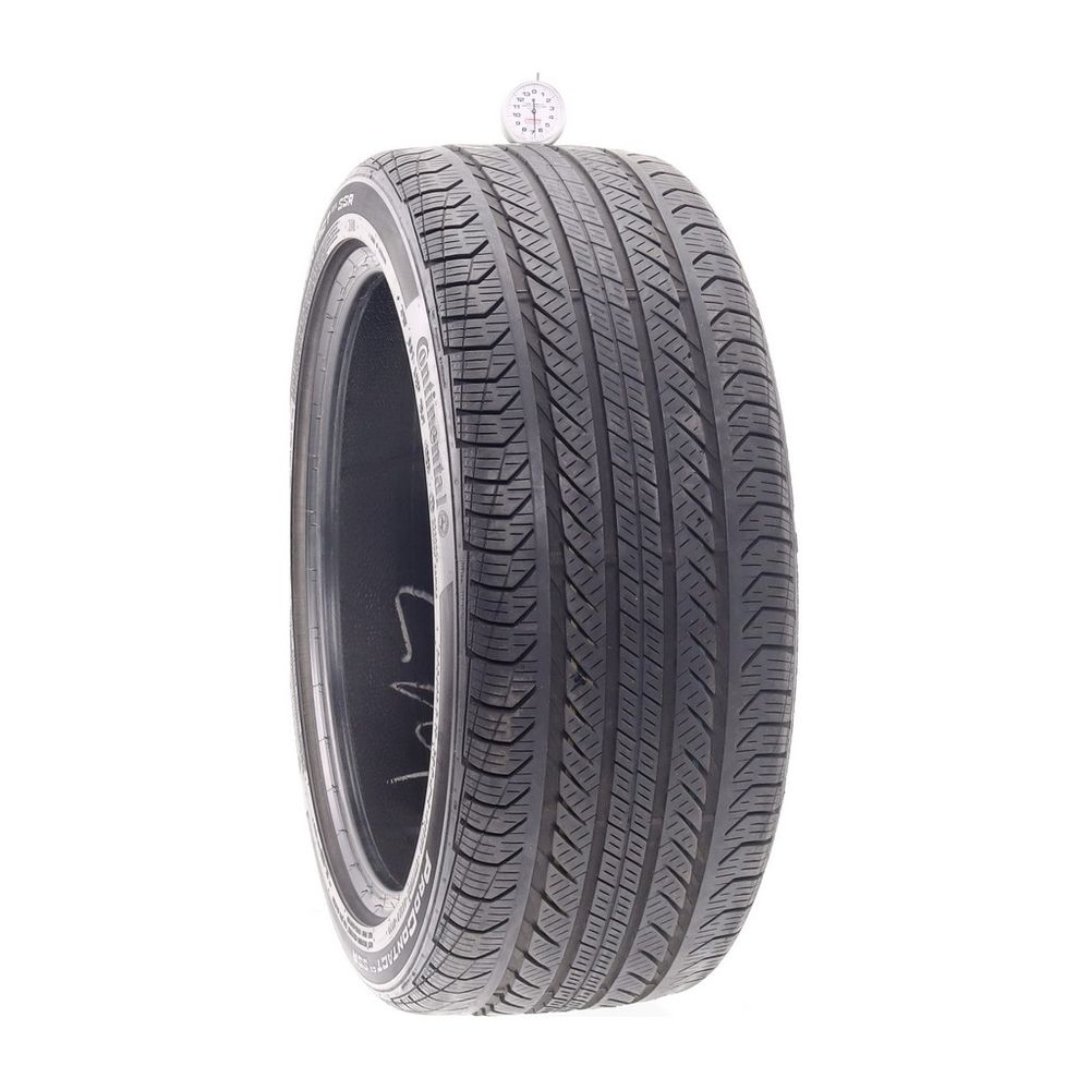 Set of (2) Used 245/40R18 Continental ProContact GX SSR MOE 97H - 6.5-7/32 - Image 1