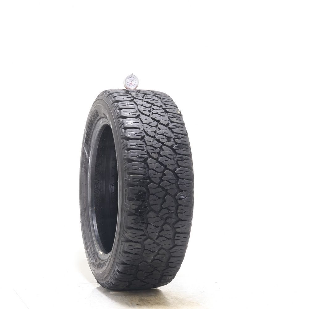 Set of (2) Used 225/55R17 Goodyear Wrangler Territory AT 101H - 8/32 - Image 1