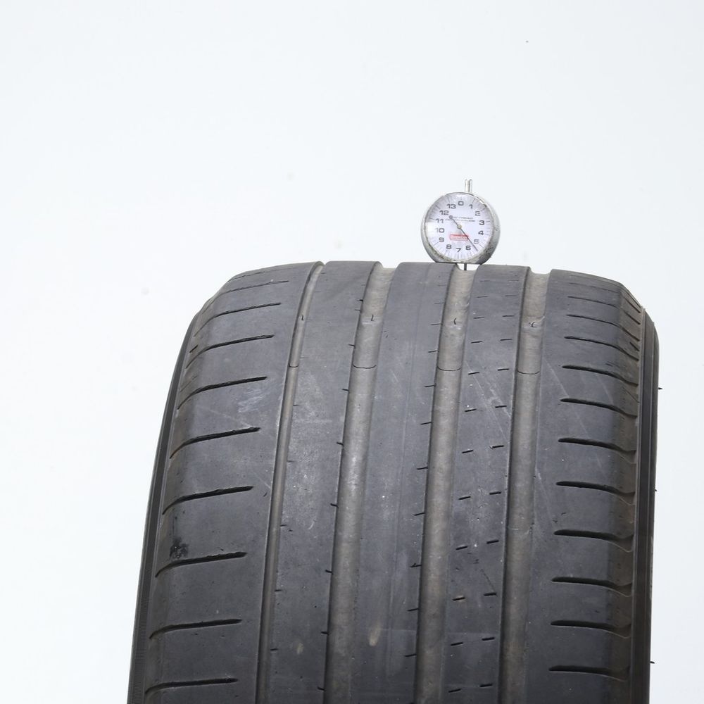 Set of (2) Used 285/40ZR22 Yokohama Advan Sport V107 MO1 110Y - 5.5-6/32 - Image 2