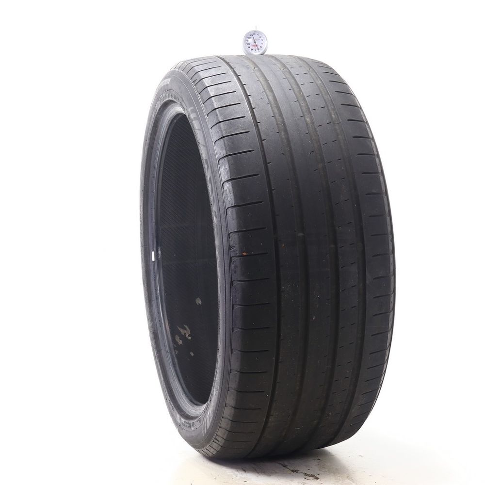 Set of (2) Used 285/40ZR22 Yokohama Advan Sport V107 MO1 110Y - 5.5-6/32 - Image 4