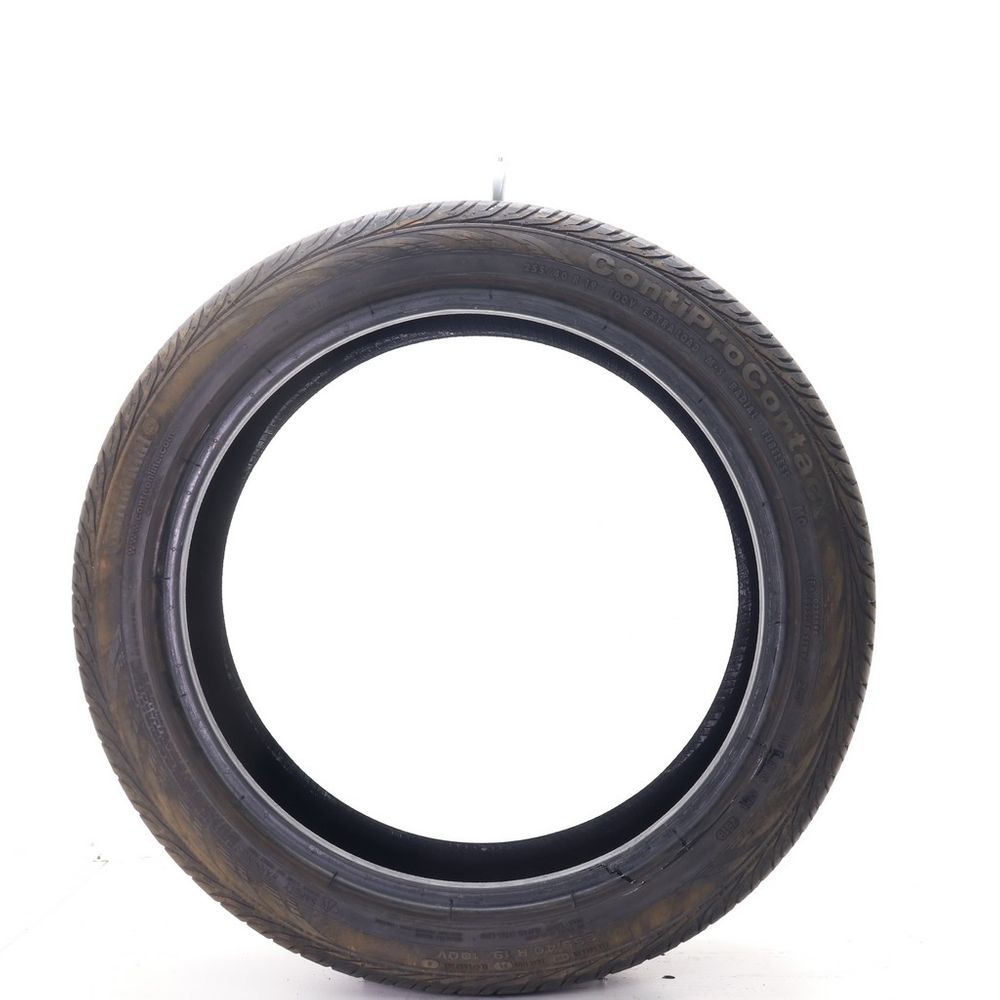 Set of (2) Used 255/40R19 Continental ContiProContact MO 100V - 8-8.5/32 - Image 3