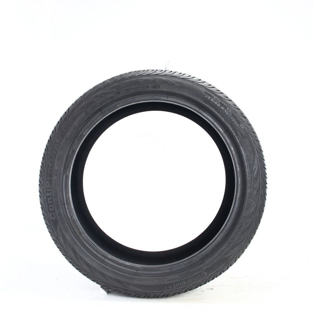Set of (2) Used 255/40R19 Continental ContiProContact MO 100V - 8-8.5/32 - Image 6