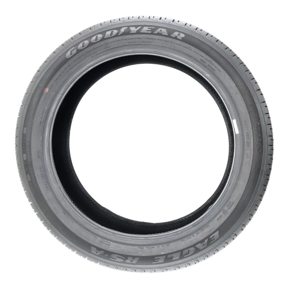 Set of (2) Used 255/45R20 Goodyear Eagle RS-A 101V - 11-11.5/32 - Image 6