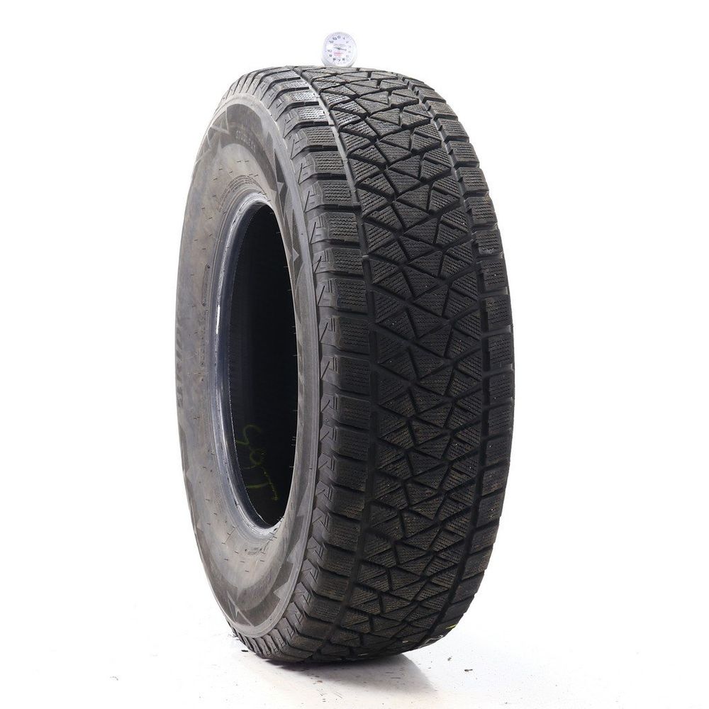 Set of (2) Used 265/70R17 Bridgestone Blizzak DM-V2 115R - 10.5/32 - Image 1