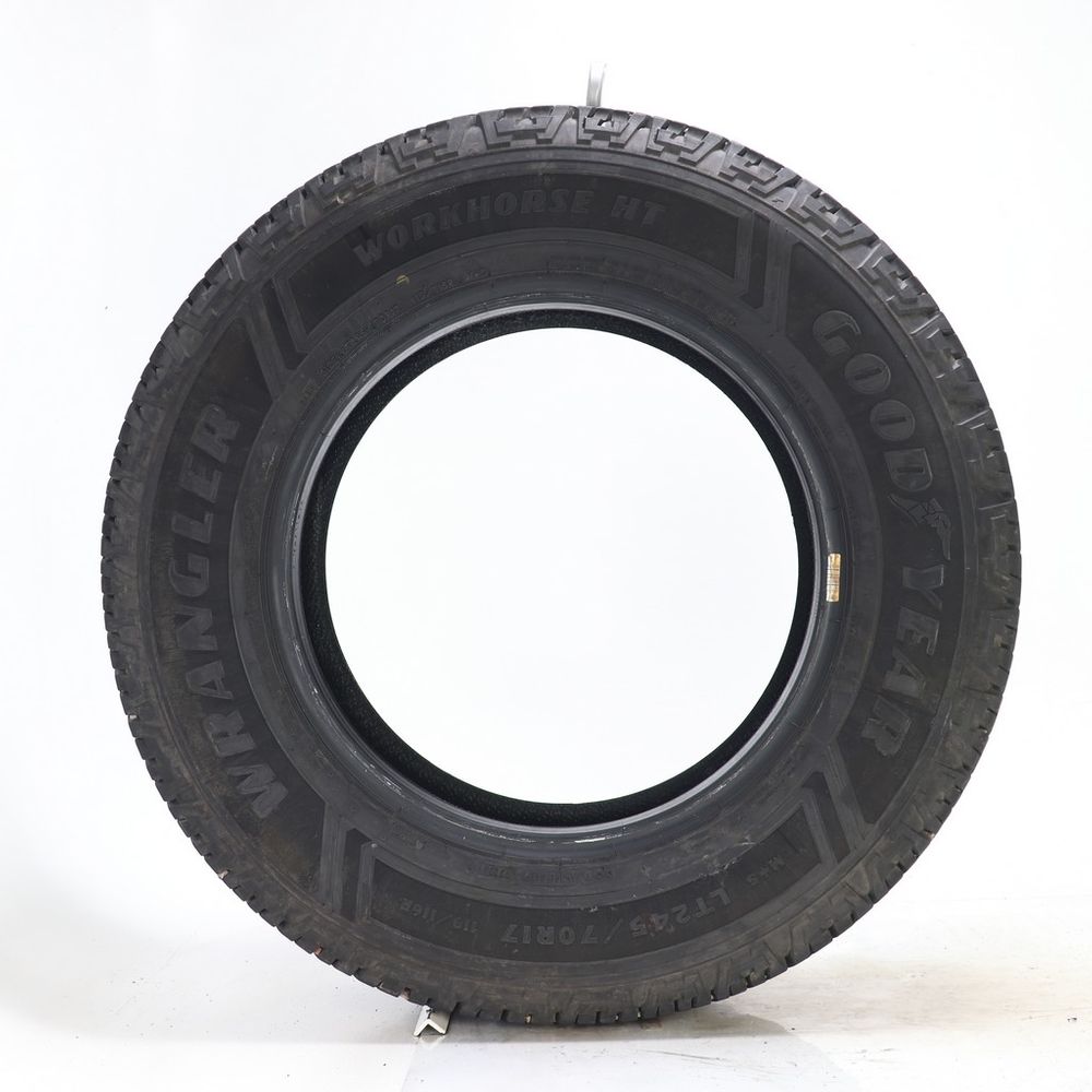 Set of (2) Used LT 245/70R17 Goodyear Wrangler Workhorse HT 119/116R E - 11-12.5/32 - Image 6