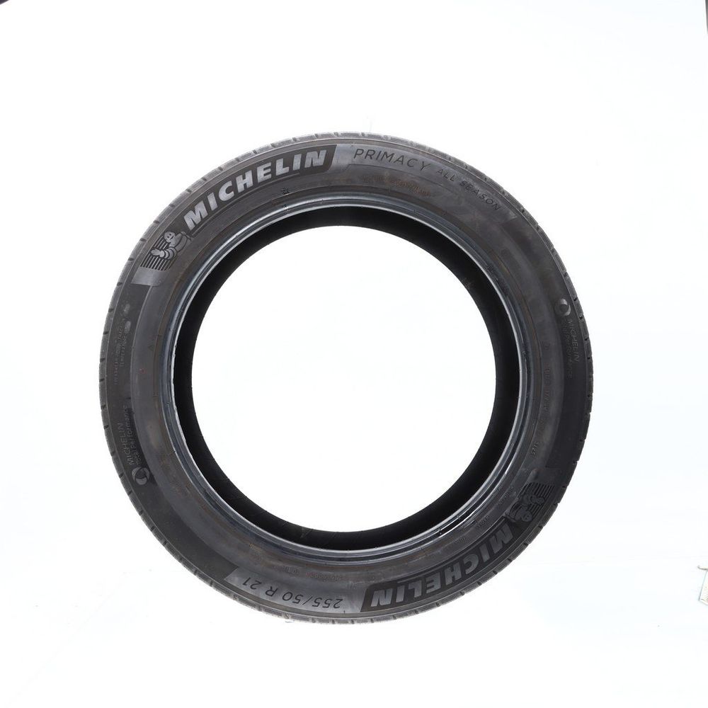 Set of (2) Used 255/50R21 Michelin Primacy All Season Acoustic 109H - 7.5-8.5/32 - Image 3