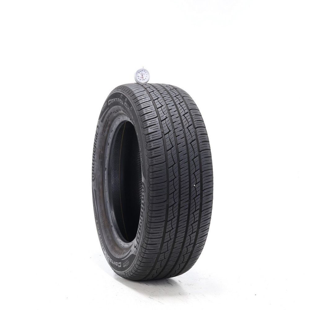 Set of (2) Used 215/60R16 Continental ControlContact Tour A/S Plus 95H - 6.5-7.5/32 - Image 1