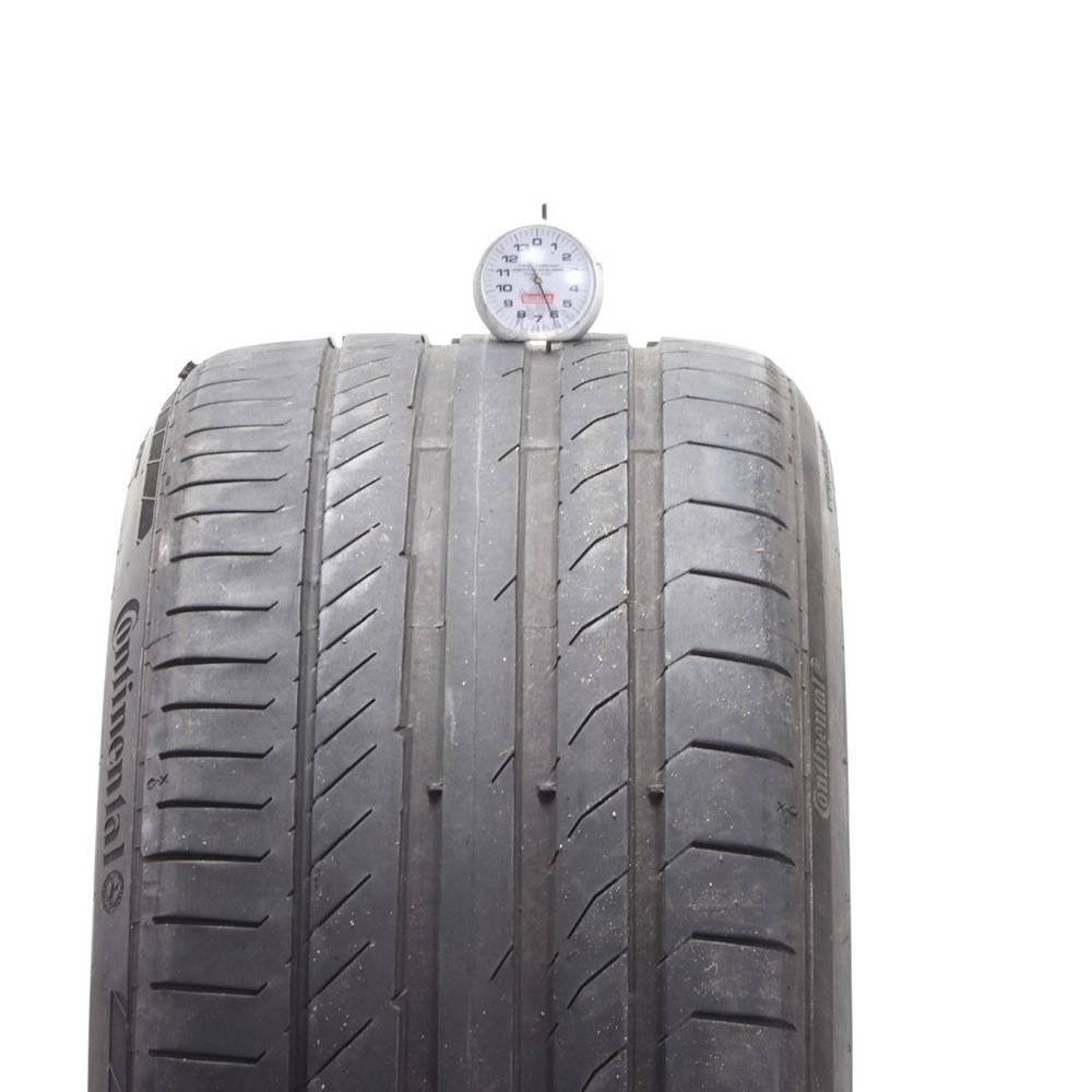 Set of (2) Used 265/30R20 Continental ContiSportContact 5P R01 ContiSilent 94Y - 6-7/32 - Image 2
