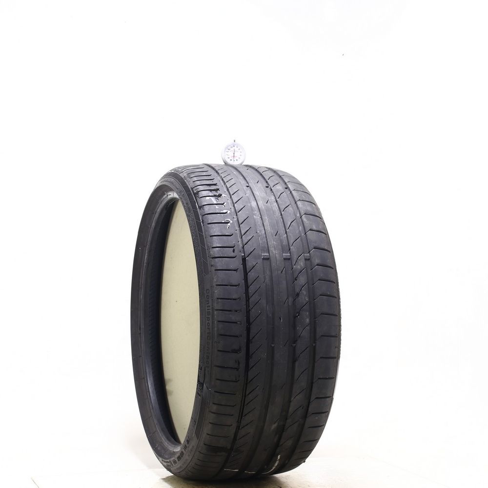Set of (2) Used 265/30R20 Continental ContiSportContact 5P R01 ContiSilent 94Y - 6-7/32 - Image 4