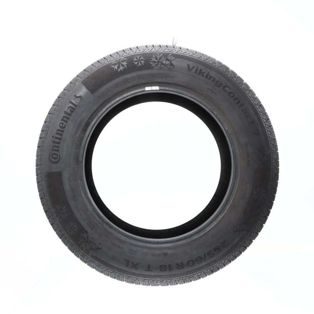 Set of (2) Used 265/60R18 Continental VikingContact 7 114T - 9-9.5/32 - Image 3