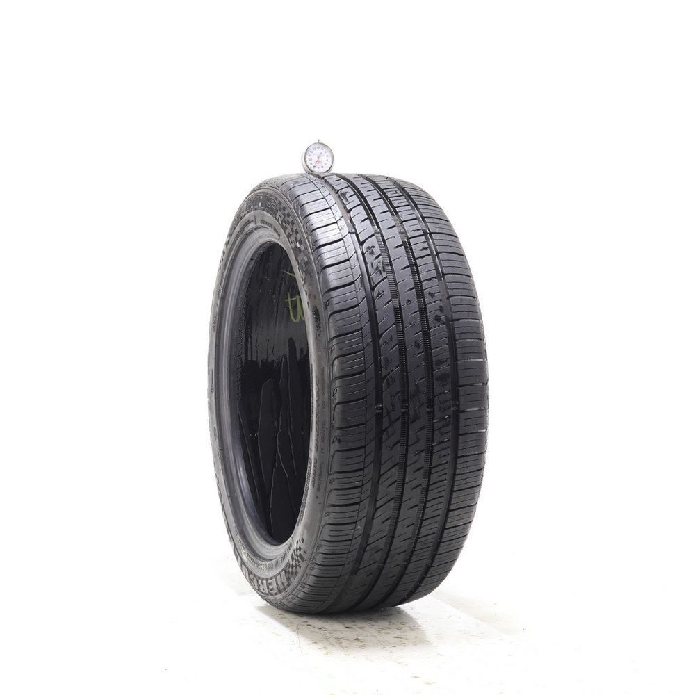 Set of (2) Used 245/45ZR18 Hercules Raptis R-T5 100W - 8-8.5/32 - Image 1