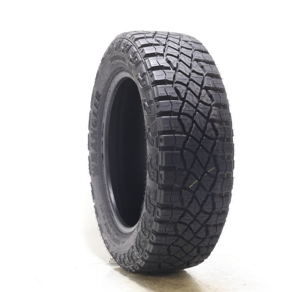 Driven Once LT 265/60R20 Goodyear Wrangler Territory MT 110/107S C - 15/32 - Image 1