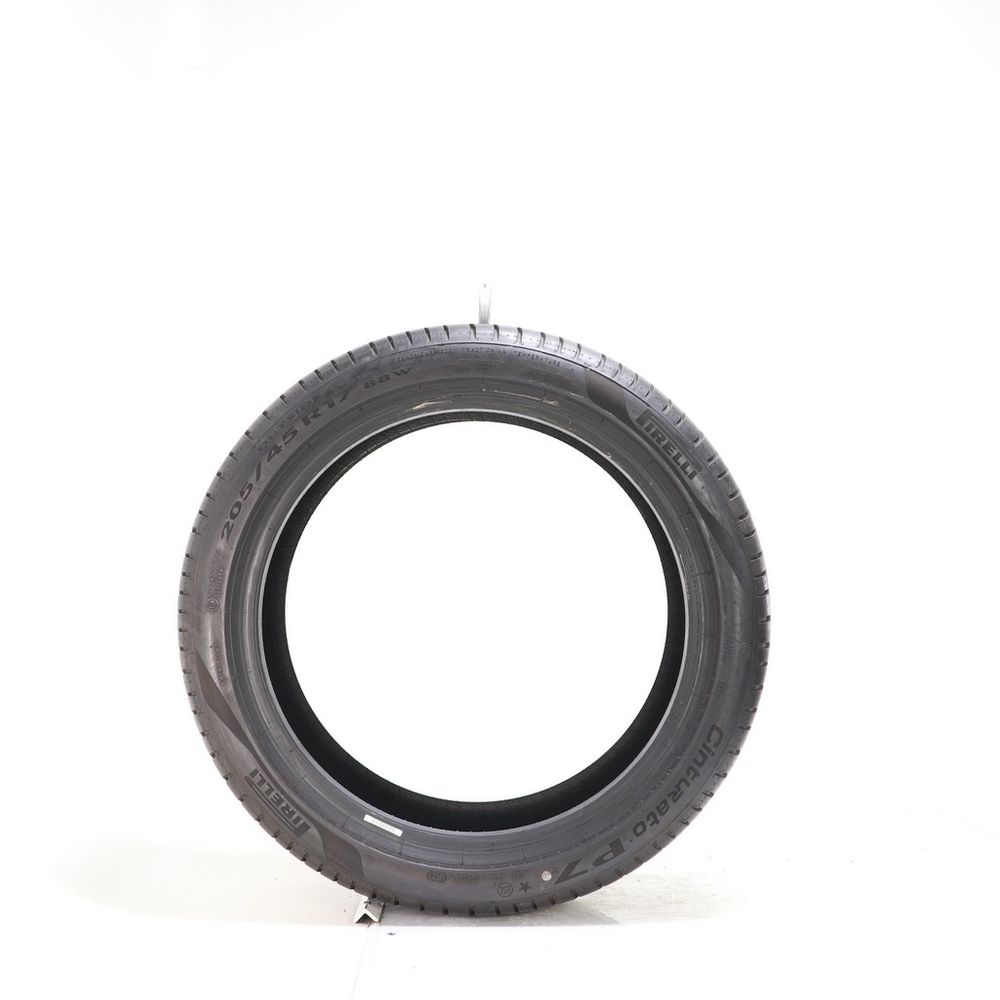Set of (2) Used 205/45R17 Pirelli Cinturato P7 Run Flat P7C2 88W - 7-7.5/32 - Image 6