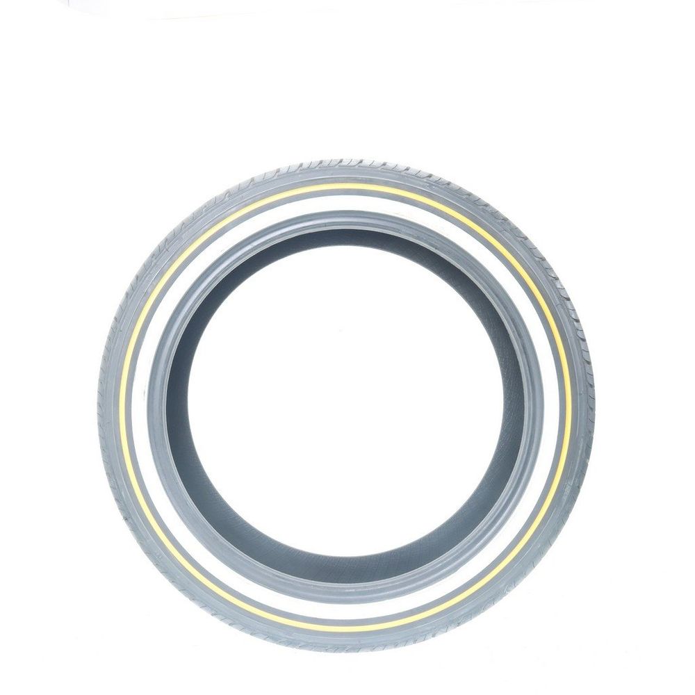 Set of (2) New 245/45R20 Vogue Custom Built Radial VIII Gold/White 103V - Image 3