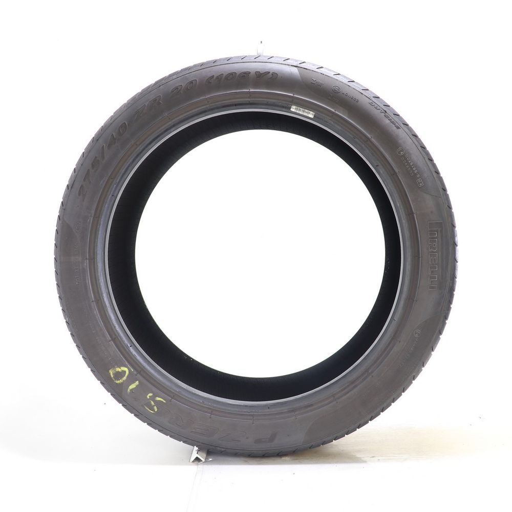 Set of (2) Used 275/40ZR20 Pirelli P Zero B 106Y - 6/32 - Image 3