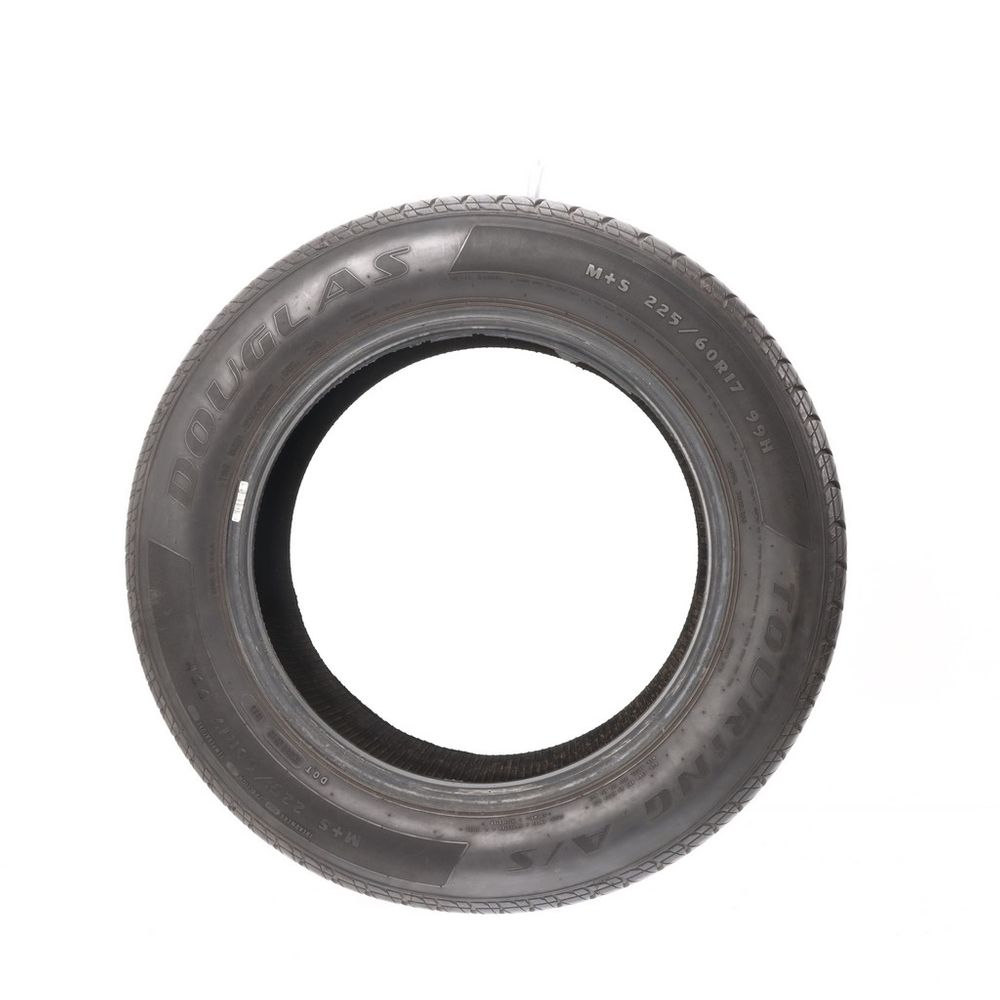 Set of (4) Used 225/60R17 Douglas Touring A/S 99H - 6/32 - Image 3