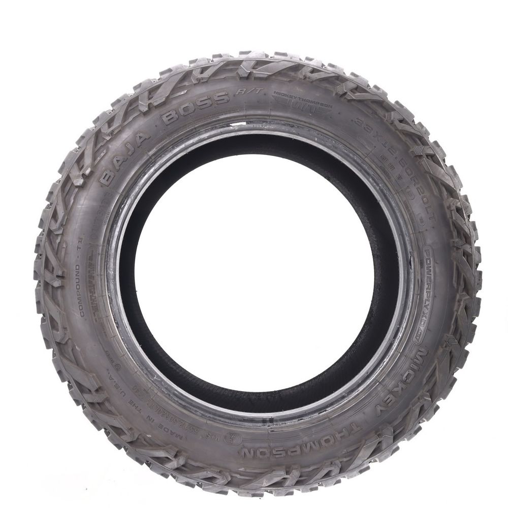 Used LT 33X12.5R20 Mickey Thompson Baja Boss A/T 114Q E - 12/32 - Image 3
