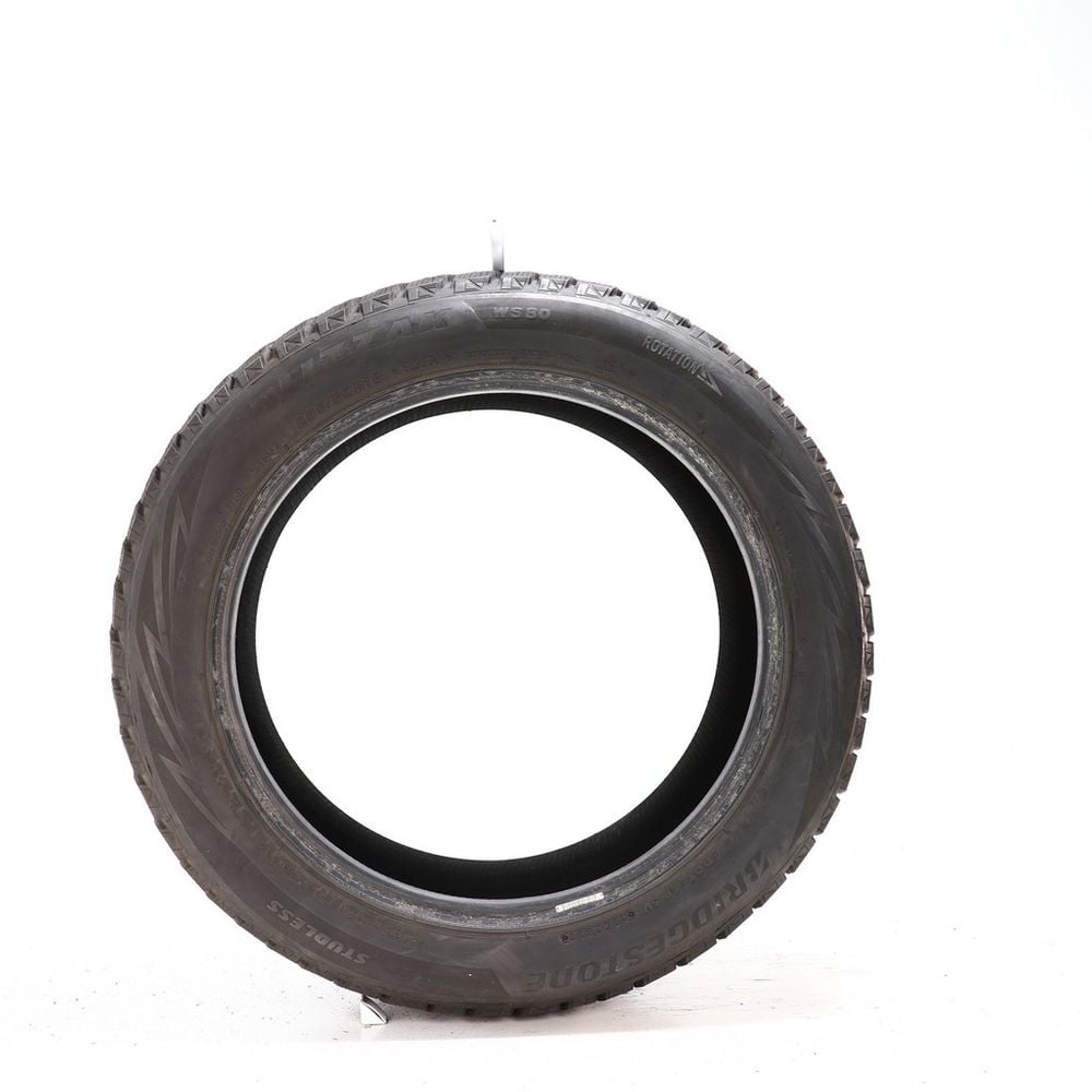 Set of (2) Used 235/50R18 Bridgestone Blizzak WS80 101H - 10.5/32 - Image 3