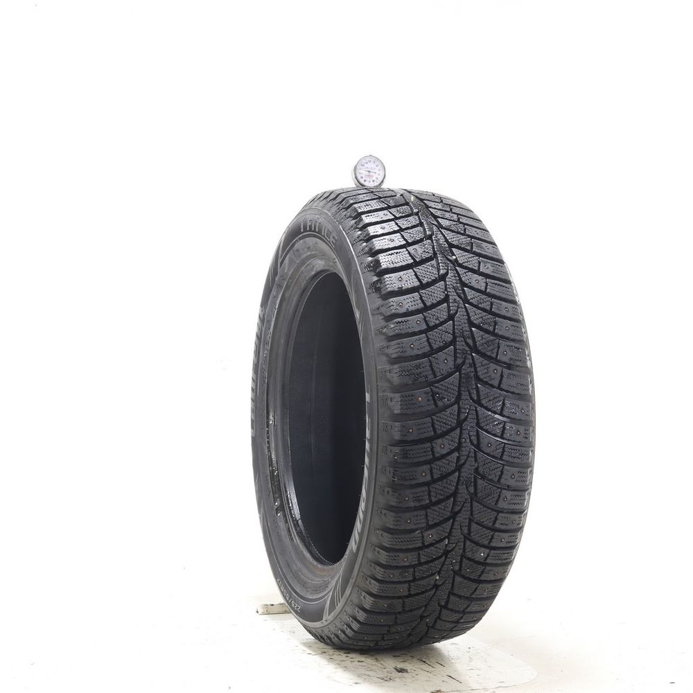 Used 225/55R17 Laufenn I Fit Ice Studded 101T - 10.5/32 - Image 1
