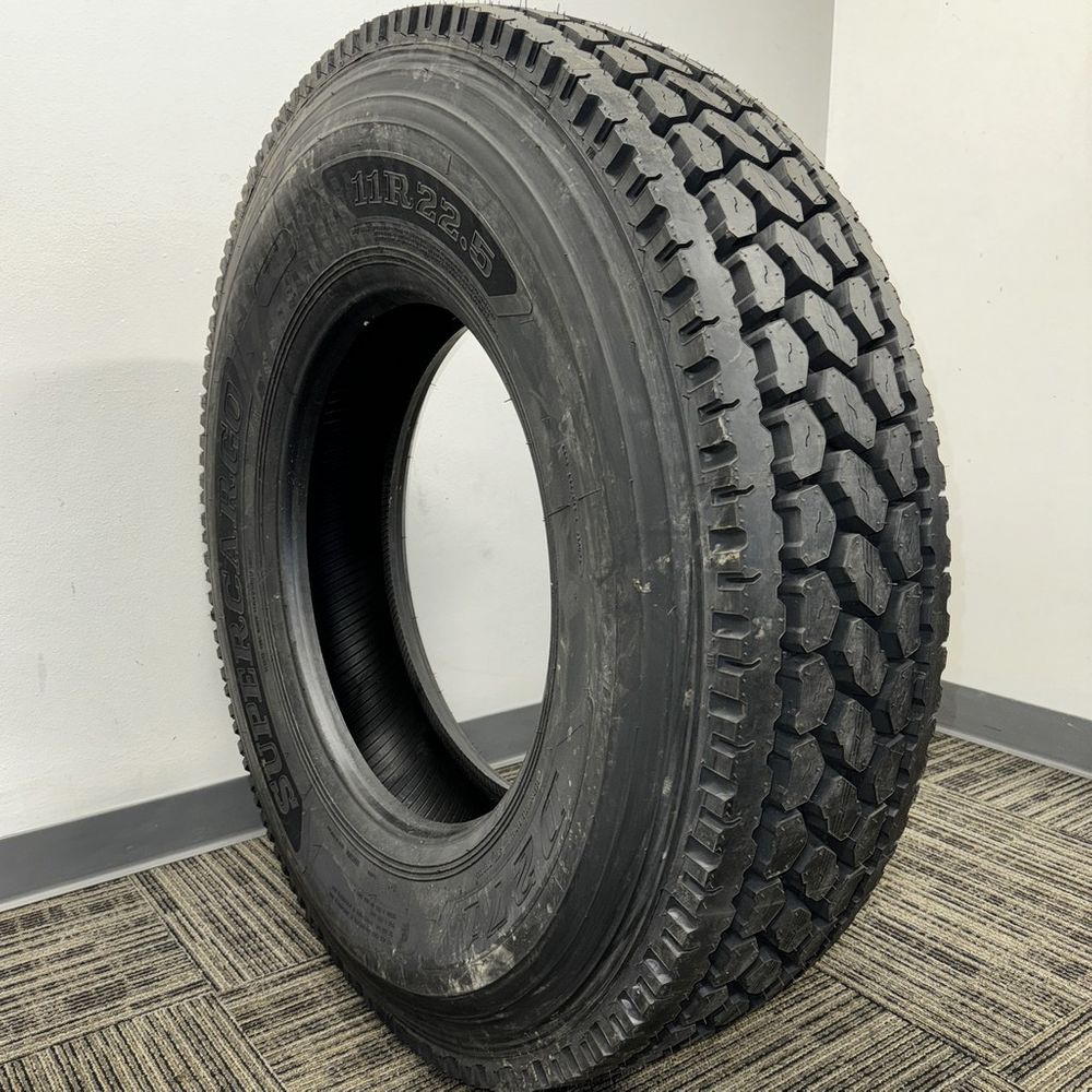Set of (4) New 11R22.5 Supercargo D271 144/142L - 30/32 - Image 1