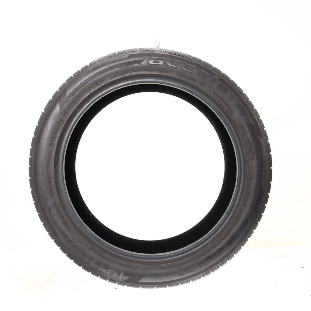 Set of (2) Used 245/50ZR20 Accelera IOTA ST68 102Y - 6.5-7.5/32 - Image 3