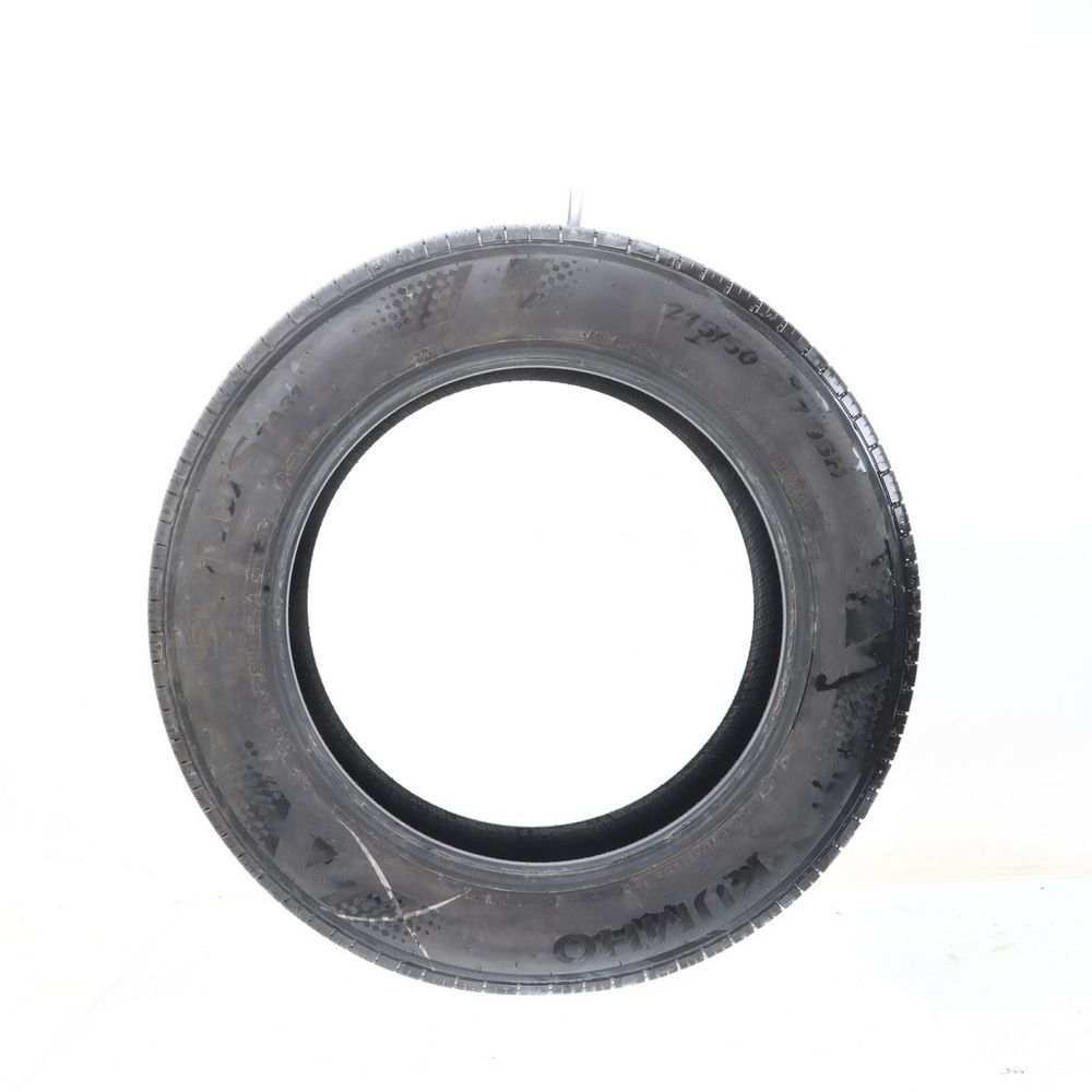 Set of (2) Used 215/60R17 Kumho Solus TA31 96H - 9/32 - Image 3