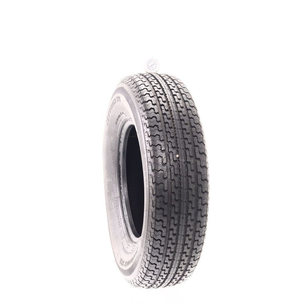 Set of (2) Used ST 225/75R15 Schooner STR 113/108L D - 9/32 - Image 1