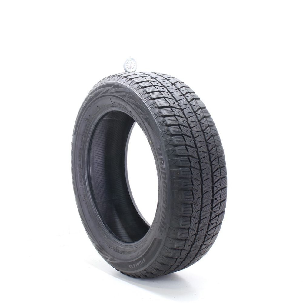 Set of (2) Used 225/60R18 Bridgestone Blizzak WS80 100H - 6-7.5/32 - Image 4
