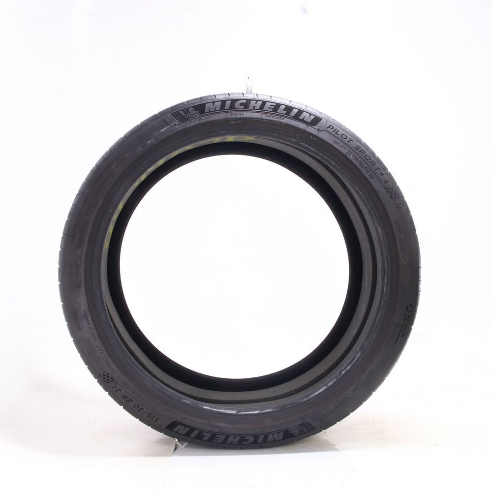 Set of (2) Used 315/30ZR21 Michelin Pilot Sport 4 S MO1 Acoustic 105Y - 7.5-8.5/32 - Image 6