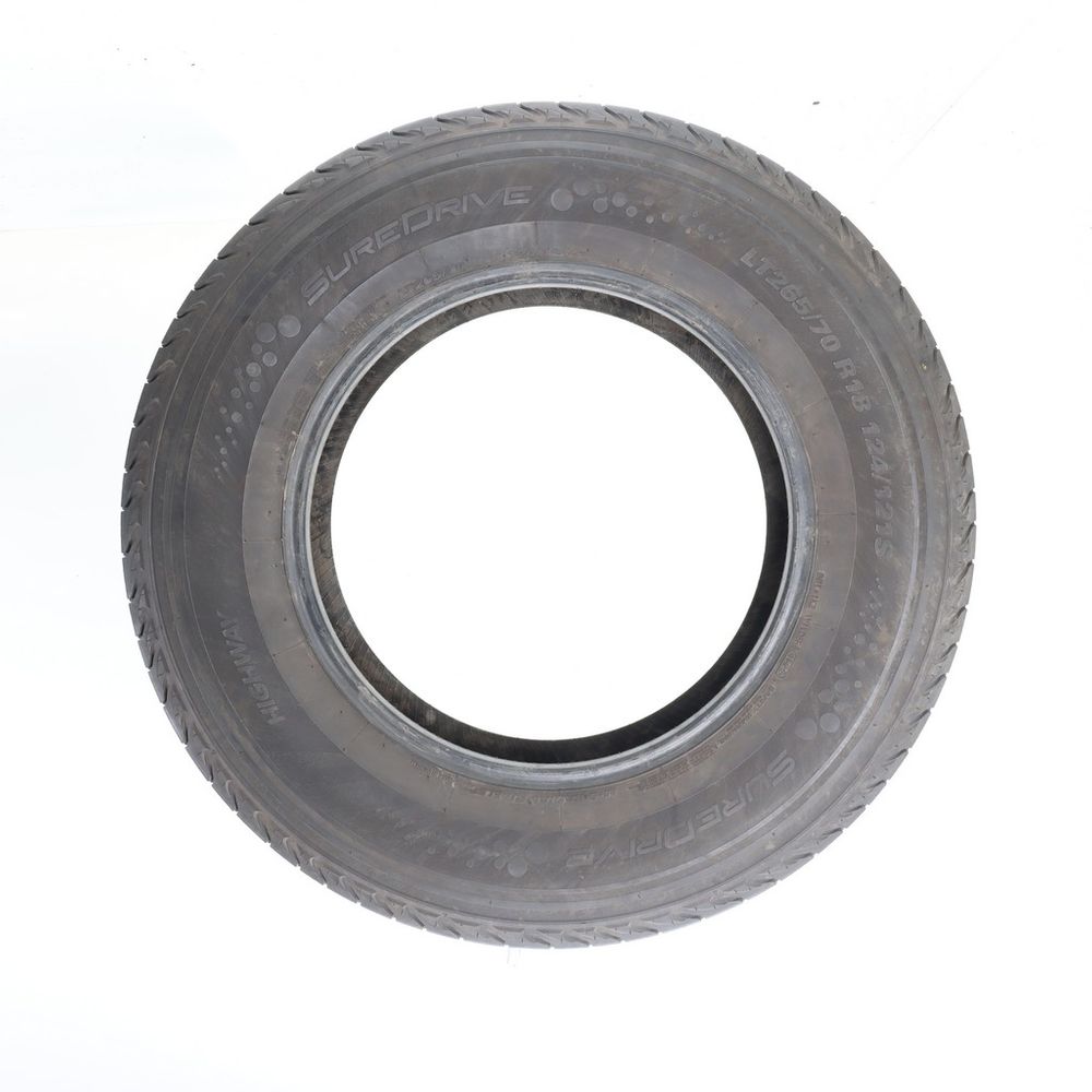 Set of (2) Used LT 265/70R18 SureDrive Highway 124/121S E - 9.5/32 - Image 3