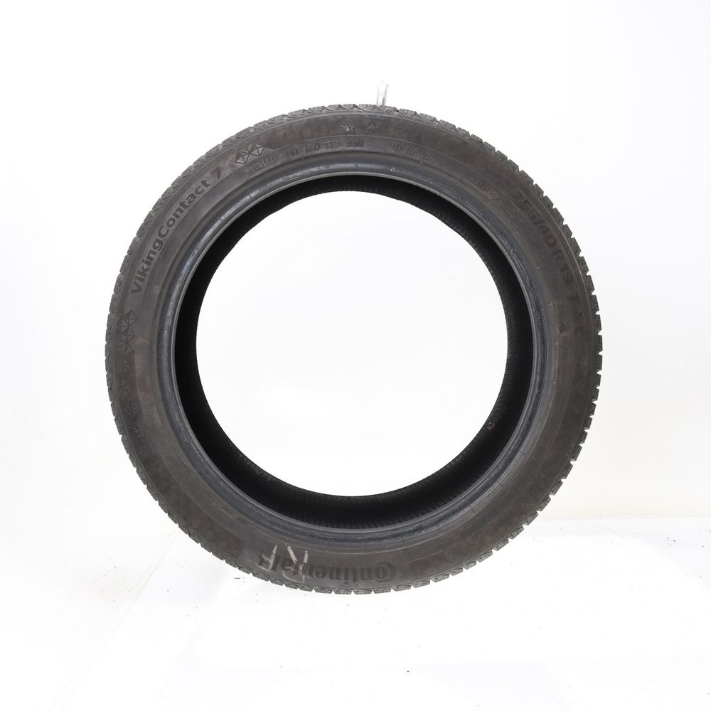 Used 255/40R19 Continental VikingContact 7 100T - 8/32 - Image 3