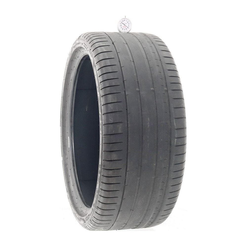 Set of (2) Used 275/30R20 Pirelli P Zero PZ4 MOE Run Flat 97Y - 5.5-6/32 - Image 1