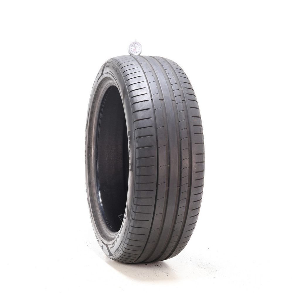 Set of (2) Used 245/45R20 Pirelli P Zero PZ4 Run Flat 103W - 5.5-7/32 - Image 1