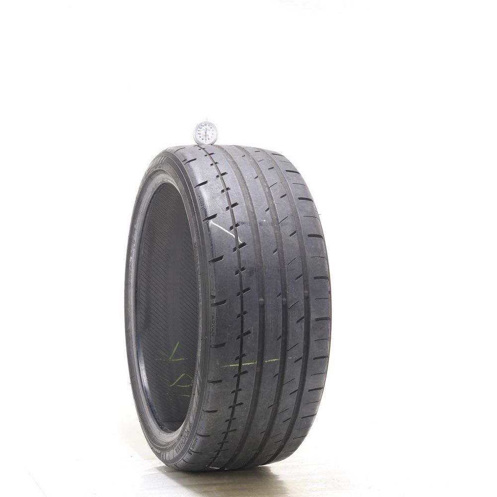 Set of (2) Used 245/35R20 Yokohama Advan Apex V601 95Y - 7-8/32 - Image 1