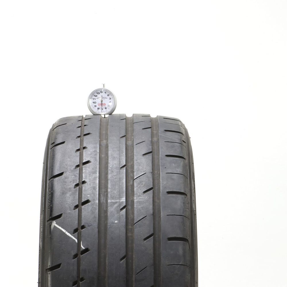 Set of (2) Used 245/35R20 Yokohama Advan Apex V601 95Y - 7-8/32 - Image 2