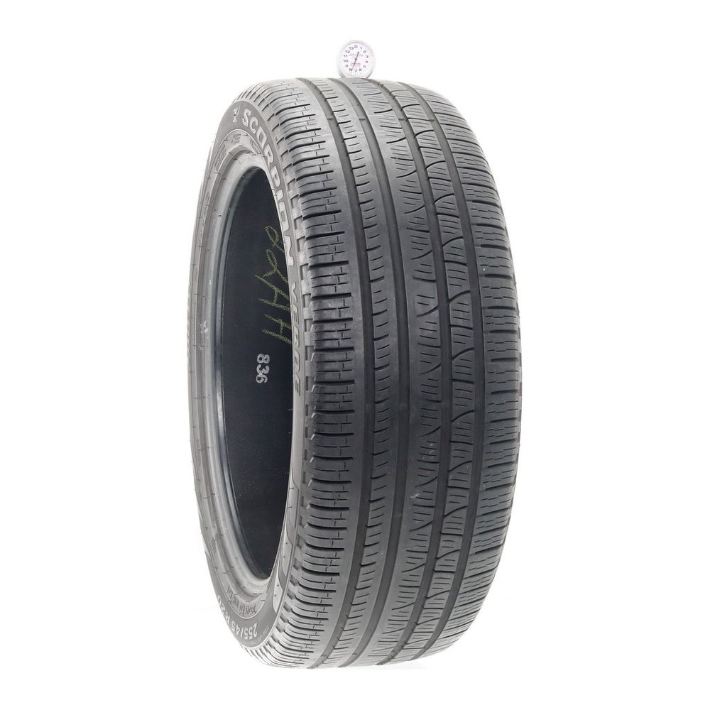 Set of (2) Used 255/45R20 Pirelli Scorpion Verde AO 101H - 7.5-8/32 - Image 1