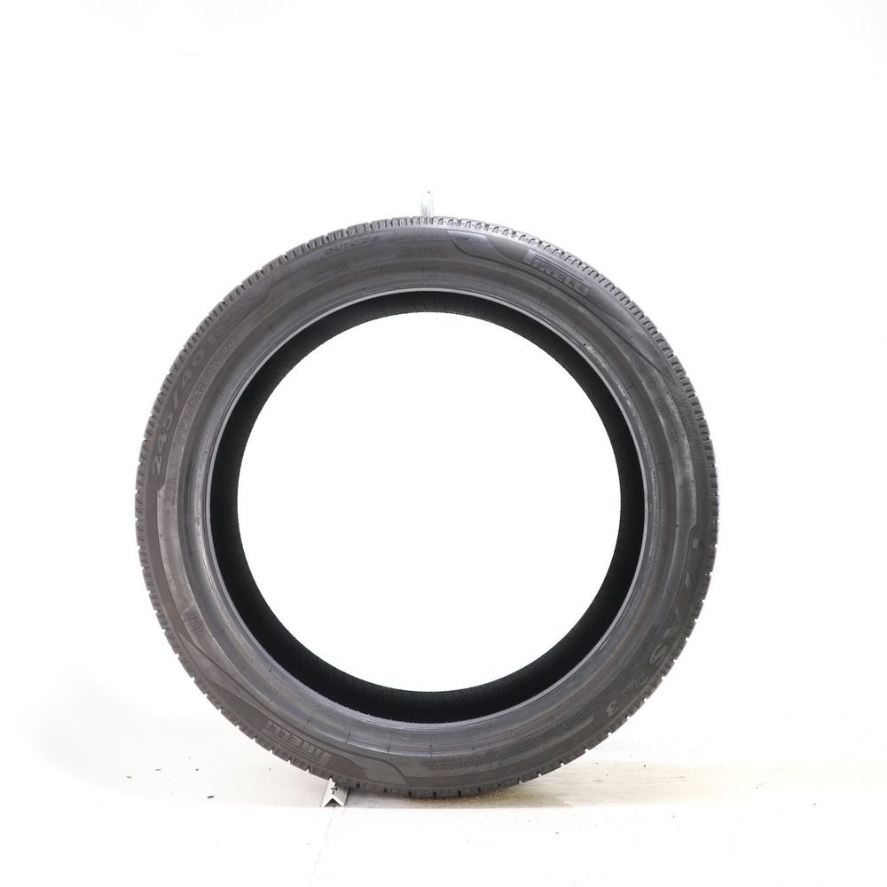 Used 245/40R20 Pirelli P7 AS Plus 3 99V - 9/32 - Image 3