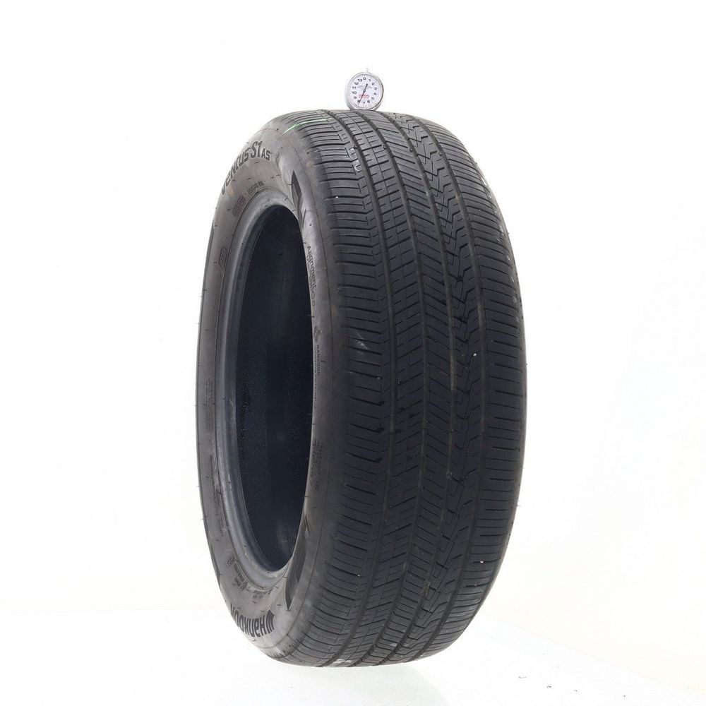 Set of (2) Used 225/55R18 Hankook Ventus S1 AS 102H - 7.5/32 - Image 1